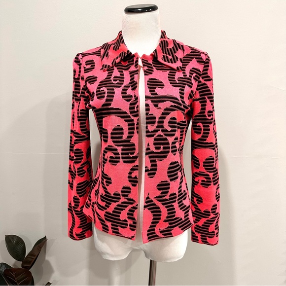Ming Wang Petite Knit Blazer Jacket Open Front - Picture 1 of 7